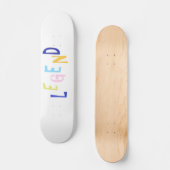 legendawoordkunst persoonlijk skateboard (Voorkant)