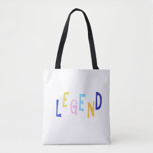 legendawoordkunst tote bag (Voorkant)