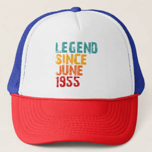 Legende 1955 70ste verjaardag geschenken 70 jaar o trucker pet
