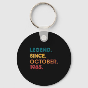 Legende 1965 60ste verjaardag voor mannen vrouwen sleutelhanger