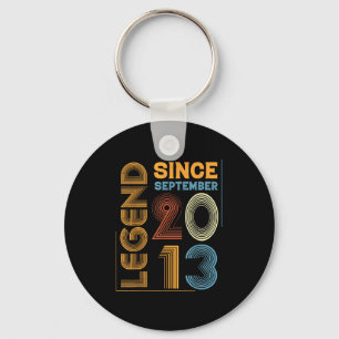 Legende 2013 12e verjaardagscadeaus voor jongen me sleutelhanger