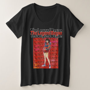 Legende Begon Grote Maat T-shirt