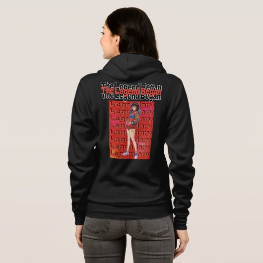 Legende Begon Hoodie (Achterkant volledig)