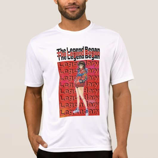 Legende begon t-shirt (Voorkant)