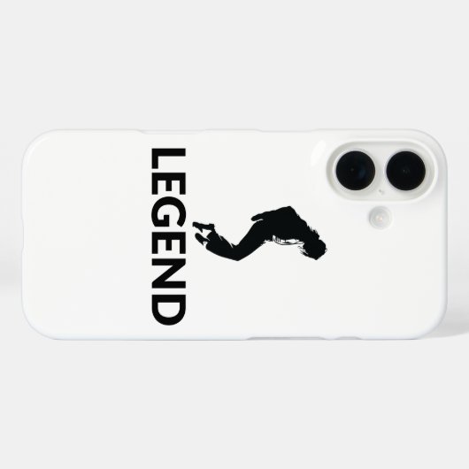 Legende Case-Mate iPhone Case (Achterkant (horizontaal))