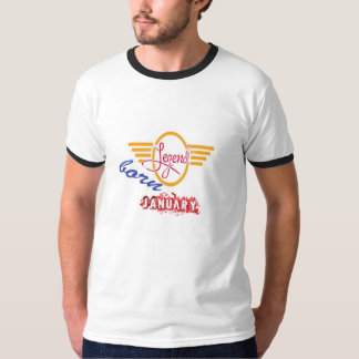 Legende geboren in januari 🤟 t-shirt