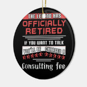 Legende heeft de consultatietarieven officieel in keramisch ornament (Links)