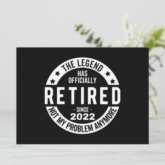 Legende heeft officieel in ruste getreden in 2022 aankondiging (Staand voorkant)