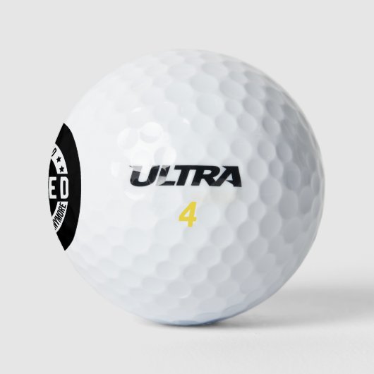 Legende heeft officieel in ruste getreden in 2022 golfballen (Logo)