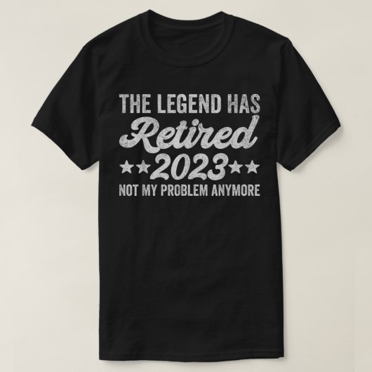 Legende heeft Shirt 2023, Mannen, officieel in die (Design voorkant)