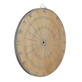 Legende houtextuur dartbord (Voorkant Links)