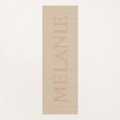 Legende houtextuur yogamat (Voorkant)