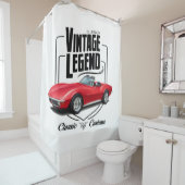  legende in het rood douchegordijn (In situ)