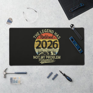 Legende is met pensioen 2026 Niet mijn probleem Bureaumat