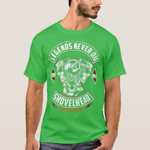 Legende is nooit de schokjesmotor van de Oudschool T-shirt