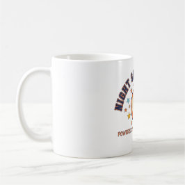 Legende Nachtploeg Retro Koffie en Chaos Vintage  Koffiemok