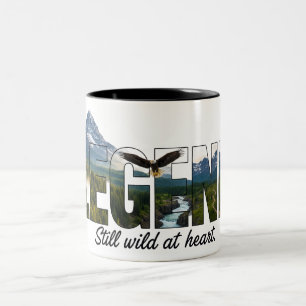 Legende Nog steeds wild van hart Outdoor Grafisch Tweekleurige Koffiemok