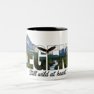Legende Nog steeds wild van hart Outdoor Grafisch Tweekleurige Koffiemok