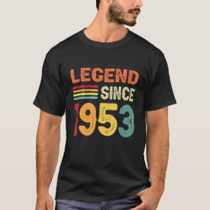 Legende sinds 1953 70e verjaardag 70 jaar T-shirt