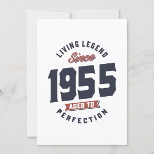 Legende sinds 1955 Verjaardagscadeau Kaart