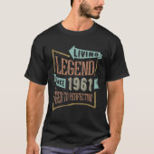 Legende sinds 1961 t-shirt (Voorkant)