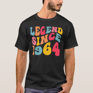 Legende sinds 1964 58 jaar oud Retro  58e T-shirt