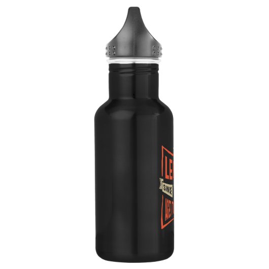 Legende sinds 1973: Birthday Gift Waterfles (Links)