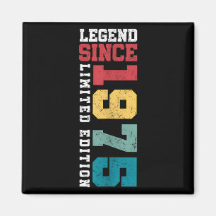 Legende sinds 1975 Limited Edition 50 jaar oud 50s Magneet