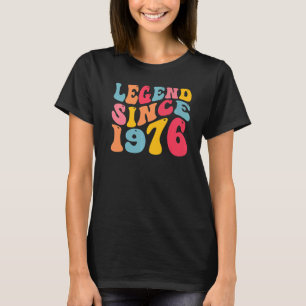 Legende sinds 1976 46 jaar oude Retro 46e T-shirt