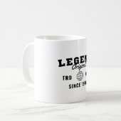 Legende sinds 1976 koffiemok (Voorkant links)