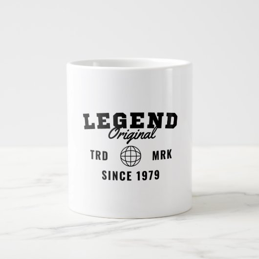 Legende sinds 1979 grote koffiekop (Voorkant)