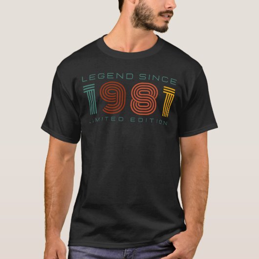 Legende sinds 1981, Limited Edition T-shirt (Voorkant)