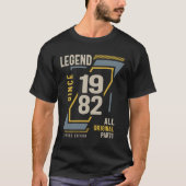 Legende sinds 1982 41 jaar t-shirt (Voorkant)