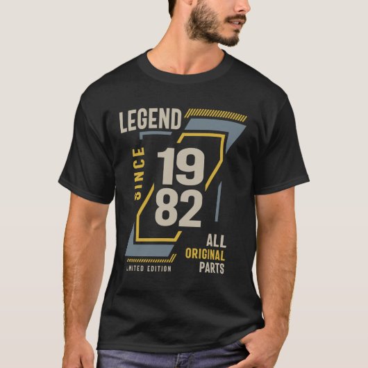 Legende sinds 1982 41 jaar t-shirt (Voorkant)
