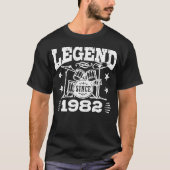 Legende sinds 1982 t-shirt (Voorkant)
