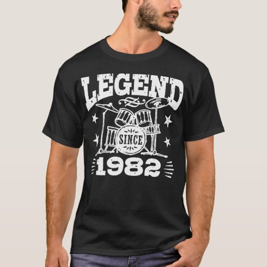 Legende sinds 1982 t-shirt (Voorkant)