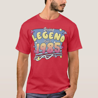Legende sinds 1985 80shemed Verjaardag vrienden T-shirt