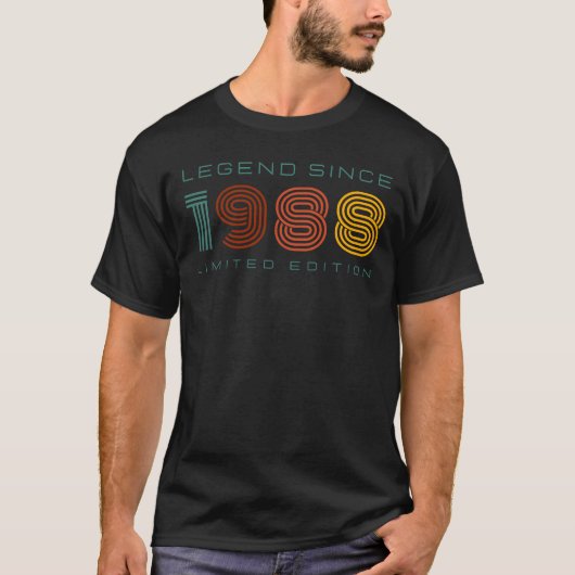 Legende sinds 1988, Limited Edition T-shirt (Voorkant)