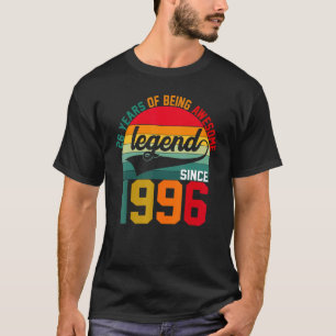 Legende sinds 1996 26 jaar Geweldige 26e T-shirt