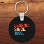Legende sinds 1996 jaar oude geschenken 26e verjaa sleutelhanger (Voorkant)