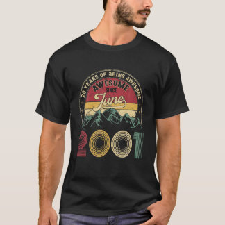 Legende sinds 2001 20e dag 20 jaar t-shirt