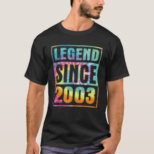 Legende sinds 2003 19 jaar oud Stropdas D T-shirt