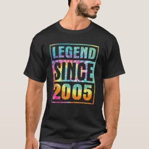 Legende sinds 2005 17 jaar oud Stropdas D T-shirt
