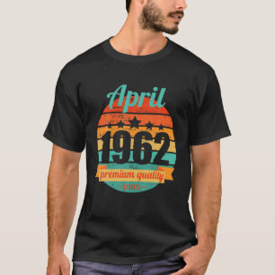 Legende sinds april 1962 60 jaar 60S 60. Verjaarda T-shirt
