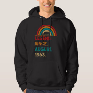 Legende sinds augustus 1963 59e verjaardag, gebore hoodie
