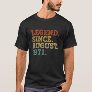 Legende sinds augustus 1971 50e Man 50 jaar T-shirt