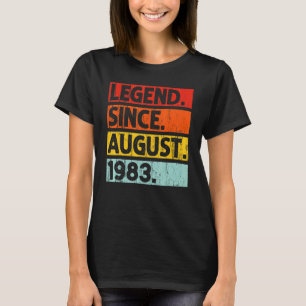 Legende sinds augustus 1983 39 jaar oud 39e t-shirt