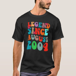 Legende sinds augustus 2004 vogeldag Retro Vi T-shirt