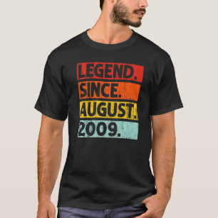 Legende sinds augustus 2009  13 jaar oud 13 t-shirt