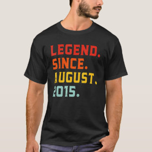Legende sinds augustus 2015 7 jaar oud  7e B T-shirt